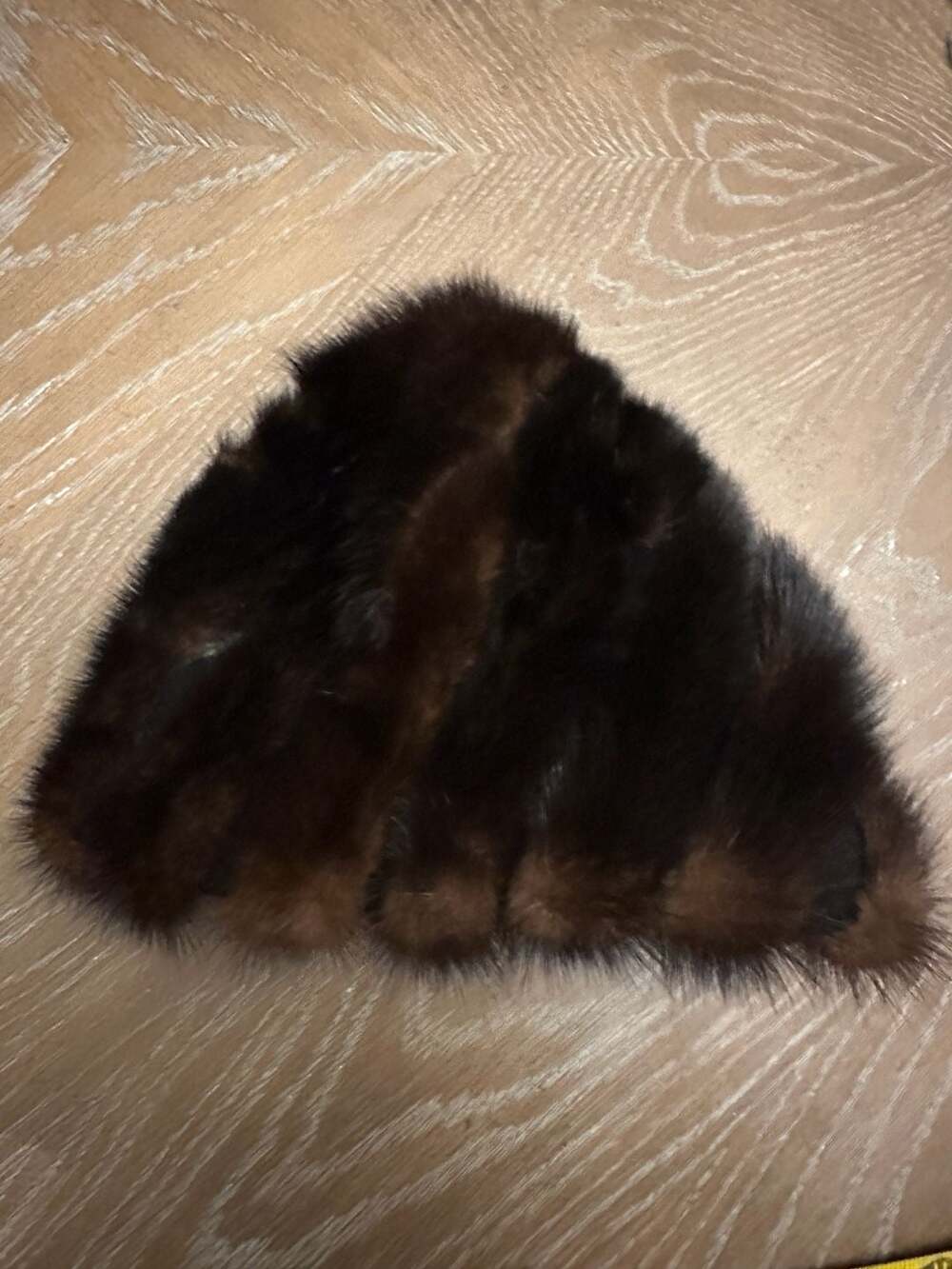 Vintage Amy New York Designed For Abraham & Strauss Mink Fur Hat